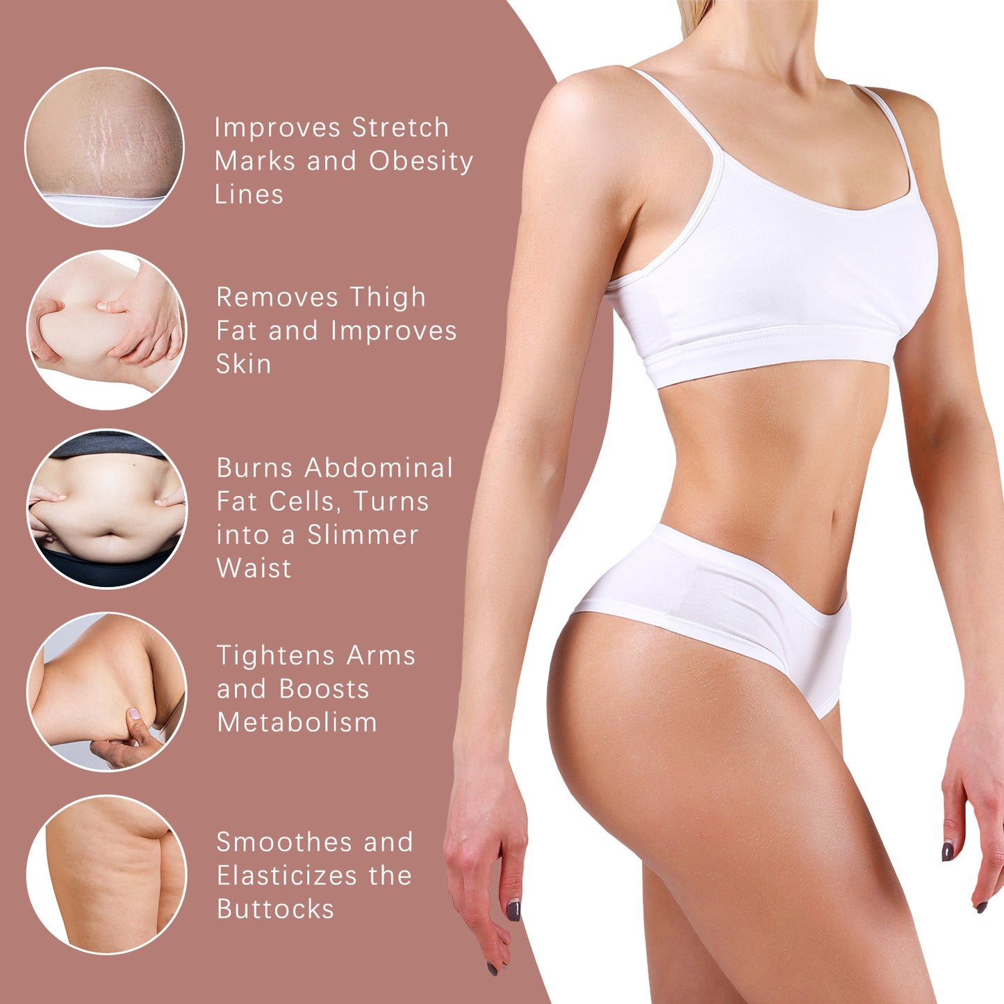 LassRoka Body Sculpting Massager - Removes Stretch Marks, Reduces Cellulite, Enhances Blood Circulation